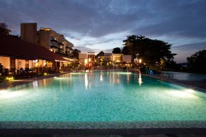 CSC Reciprocal – Chalets Changi Swimming Pool Night