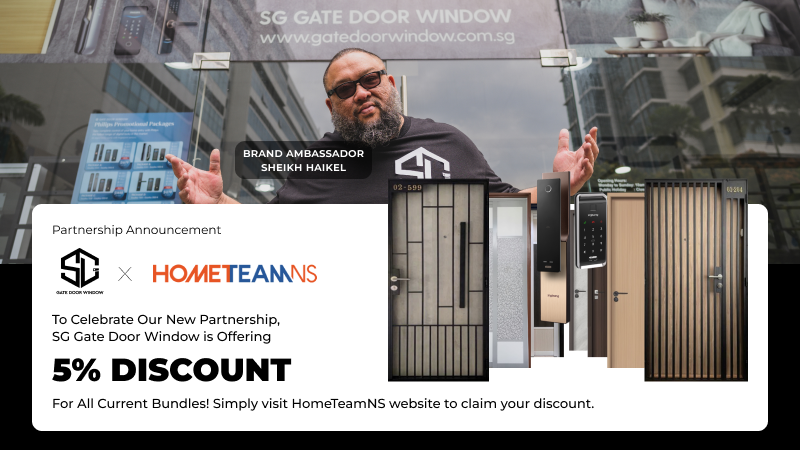 SG Gate Door Window (Home Team Day)